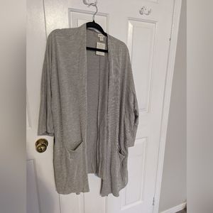 Pinstriped Kimono/Cardigan